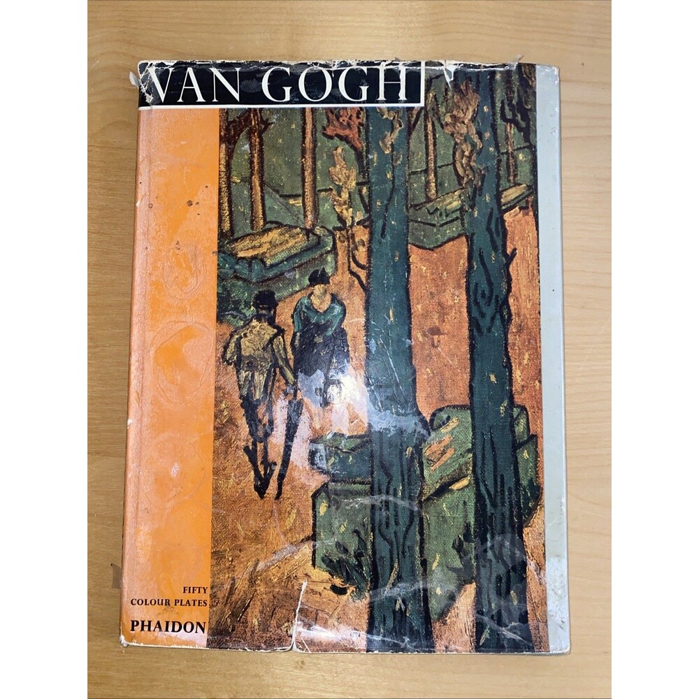Van Gogh Phaidon Fifty Color Plates Vintage Art Book Britain W Uhde